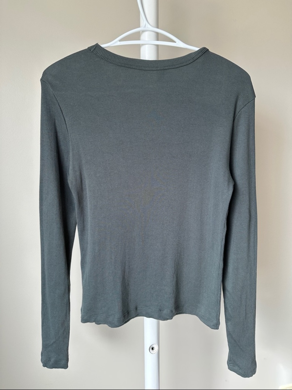 Joe Fresh Long Sleeve Ribbed T-Shirt Size Medium - Picture 6 of 8